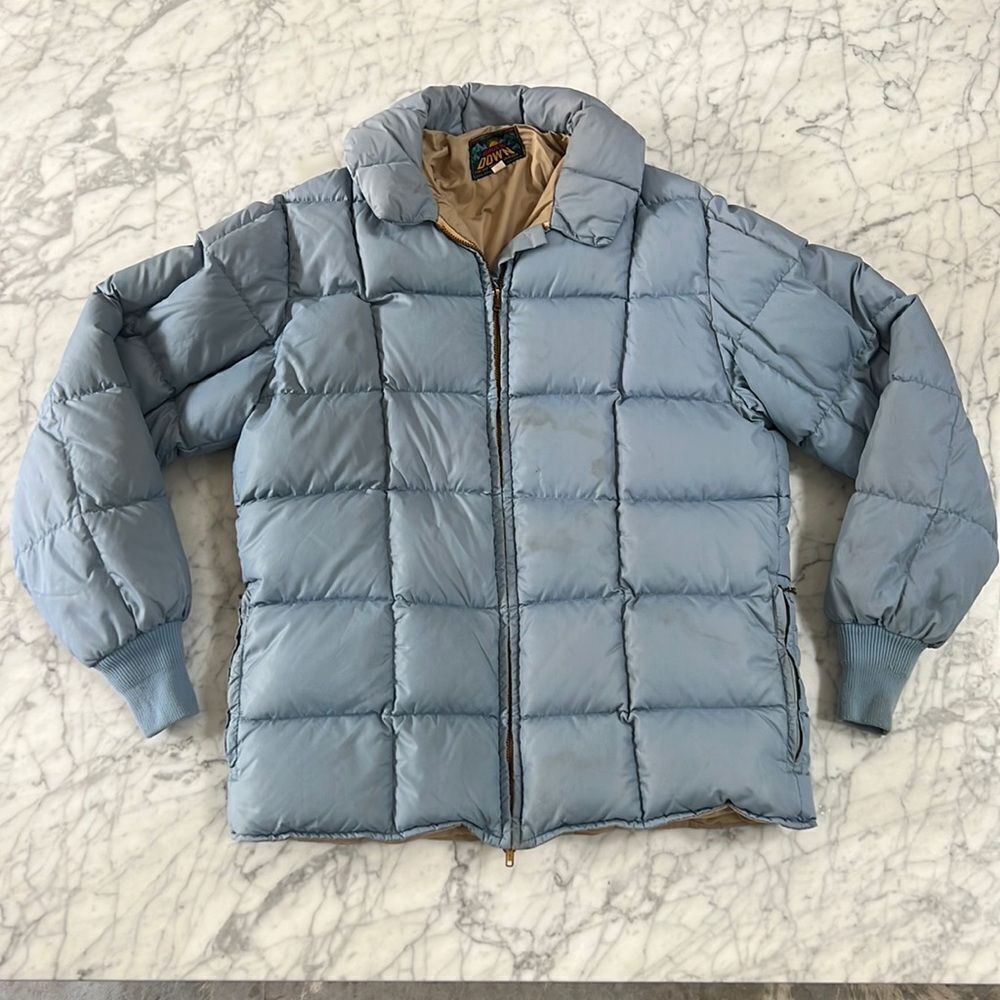 Vintage BAUER DOWN Puffer Coat Jacket M RARE